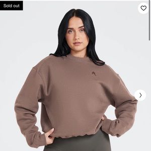 Oner Active ALL DAY OVERSIZED SWEATSHIRT - Cool Brown